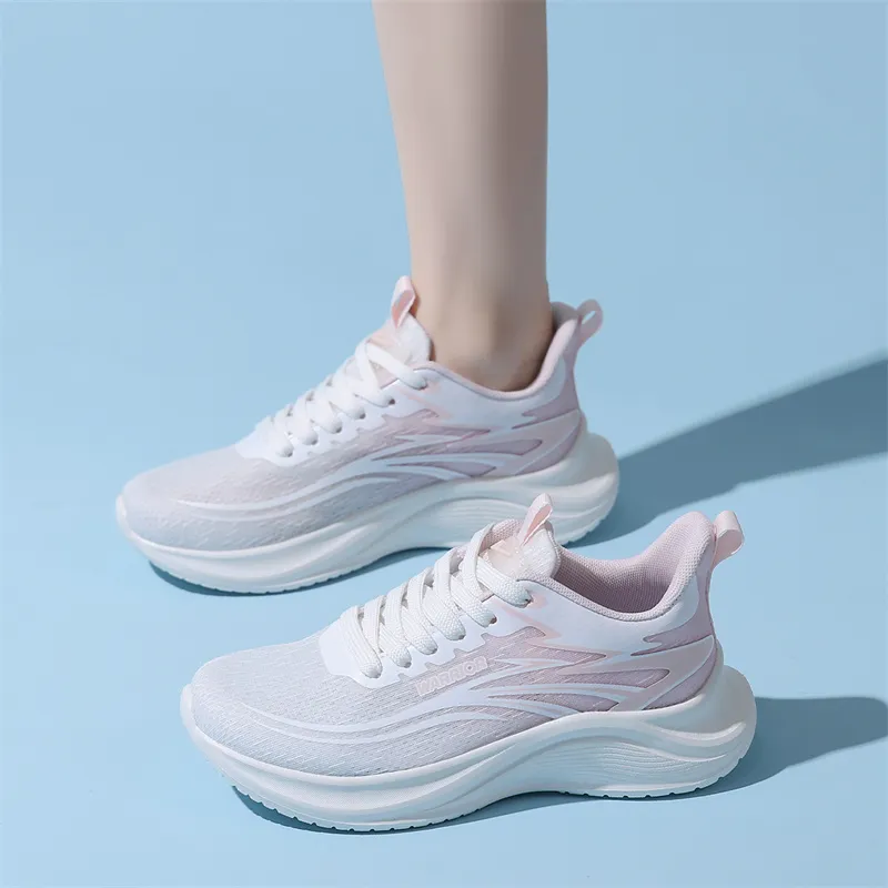 Warrior Slip Resistant, Abrasion Resistant, Lightweight, Rebound Coverage Low Top Long Distance Running Shoes Unisex-48