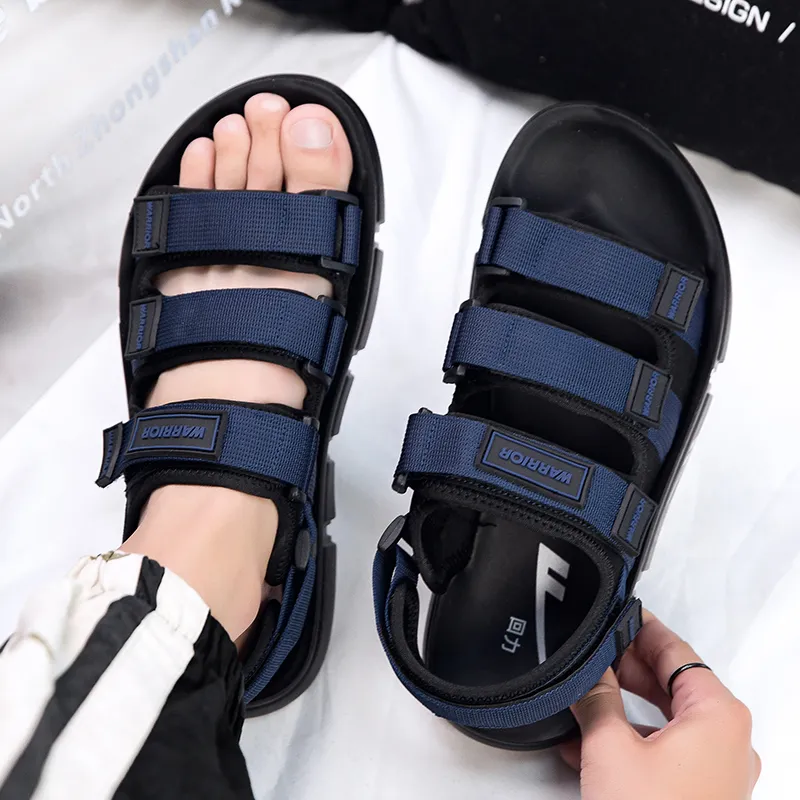 Warrior Beach Sandals Men's Blue Black-5