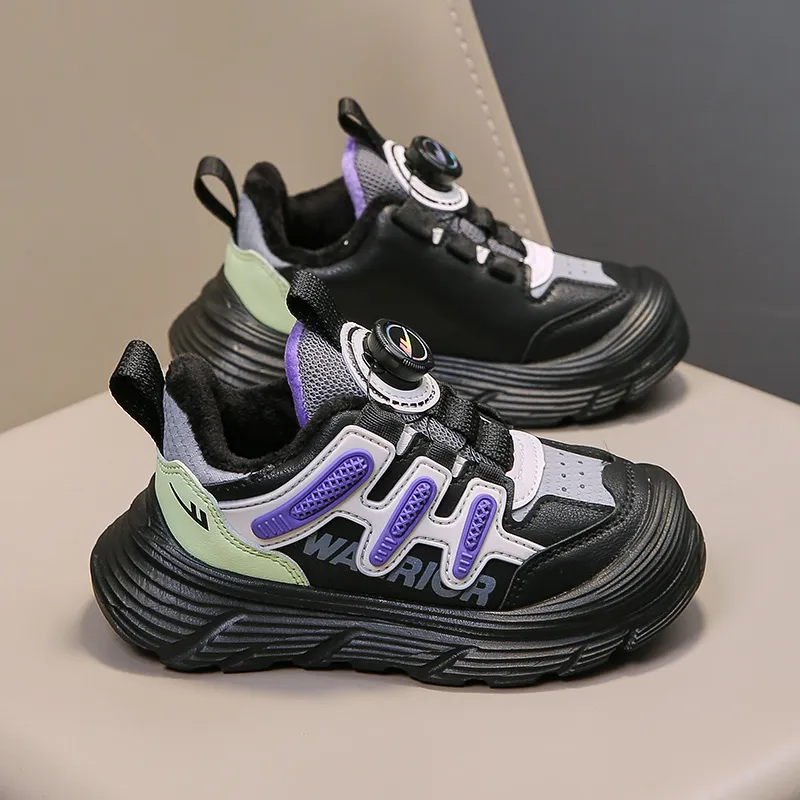 Warrior Slip Resistant, Abrasion Resistant, Thermal Low Top Kids Lifestyle Shoes Black Gray Light Green Kids'-6