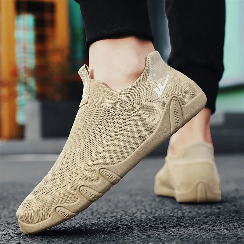 Warrior Slip Resistant, Abrasion Resistant, Breathable, Lightweight Coverage Low Top Casual Shoes Men's Khaki-8