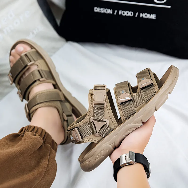Warrior Beach Sandals Men's Khaki-10