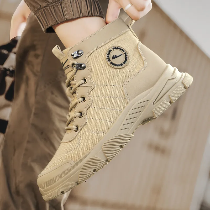 Warrior Crew Martin Boot Men's Khaki-10