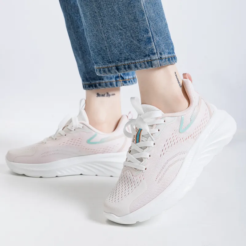 Warrior Cushioning Anti-Slip Wear-Resistant Breathable Support Height Increasing Low-Top Casual Shoes Women's-3