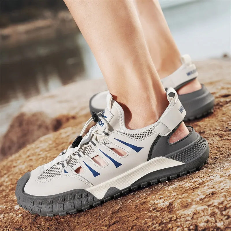 WARRIOR River Trekking Shoes Men Blue-7