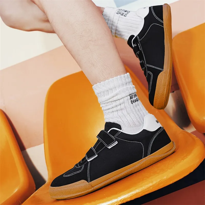 Warrior Wear resistant, Lightweight, Breathable, And Non slip. Low Top Canvas Shoes Unisex Black Rice-7