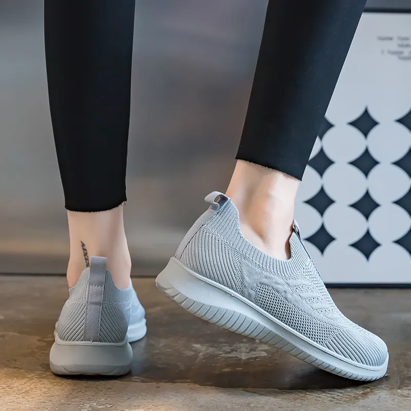 Warrior Lazy Slip-on Wear-resistant Lightweight Breathable And Non-slip. Low-Top Casual Shoes Women's-5