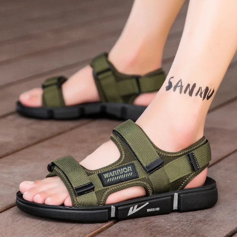 Warrior Beach Sandals Men's Green-9