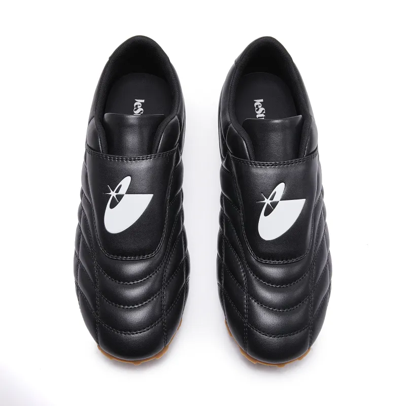 LeStream Slip Resistant Low Top Casual Shoes Unisex Black-2