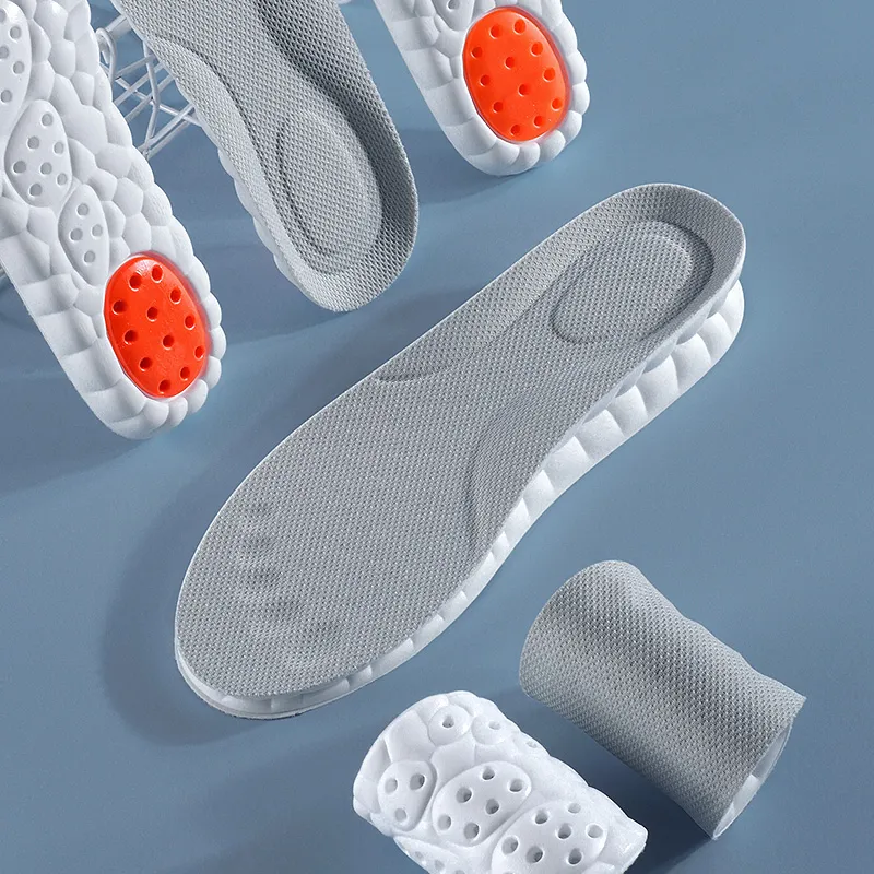 Footprint Tribe Breathable Mesh+PU+GEL Cushioning Layer Insoles Unisex-2