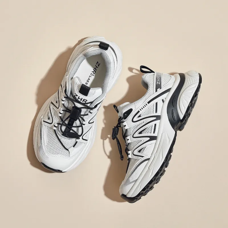 DEFINE CHOICE Breathable Coverage Low Top Chunky Sneakers Women's-2