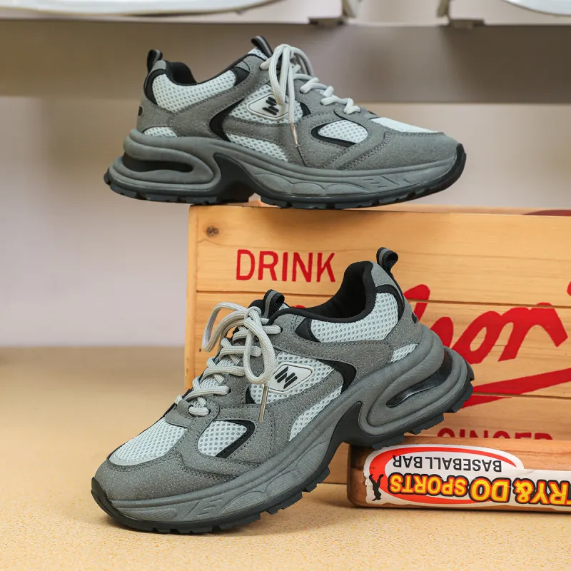 DEFINE CHOICE Height Increasing Abrasion Resistant Slip Resistant Low Top Chunky Sneakers Women's-7