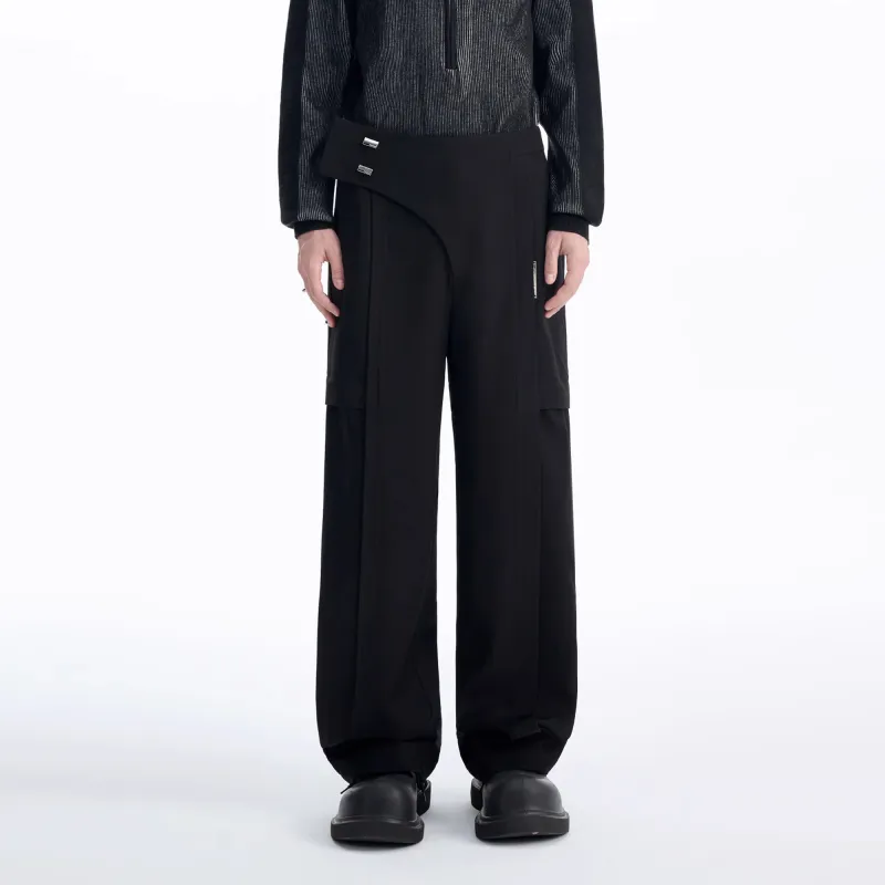 TIWILLTANG Casual Pants Men's Diamond Black-6