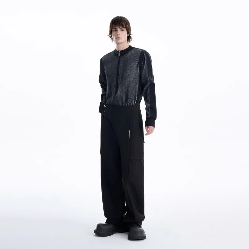 TIWILLTANG Casual Pants Men's Diamond Black-7