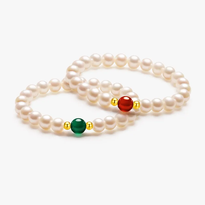 ABOUT LOVE Freshwater Pearl Bracelets Women's-2