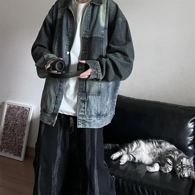 FOR FEAR THAT Denim Jacket Unisex-3