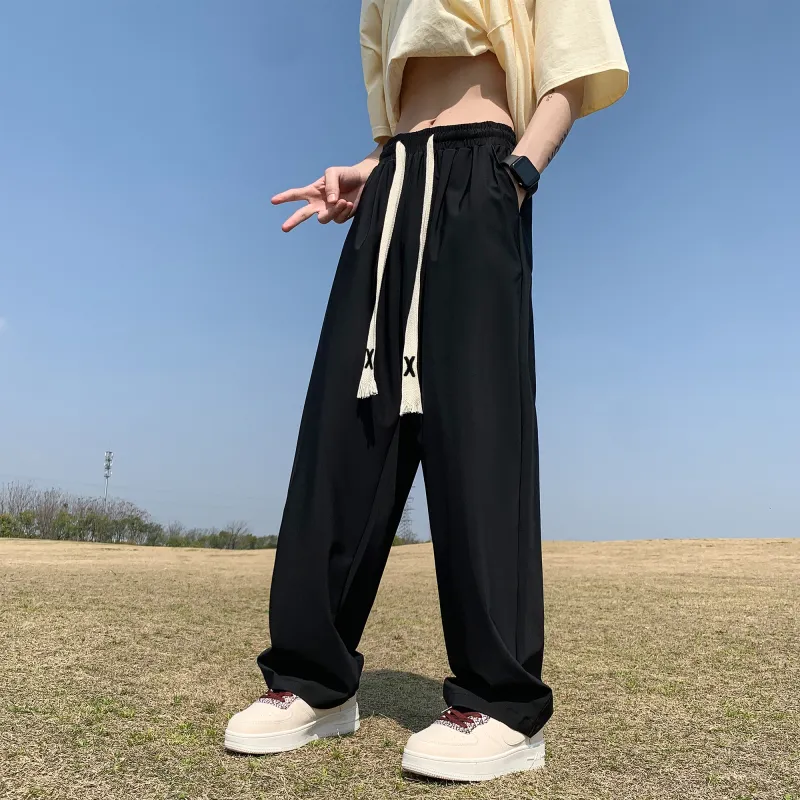 FOR FEAR THAT Knitted Sports Pants Unisex-3