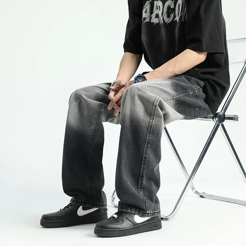 FOR FEAR THAT Jeans Unisex Premium Black Gradient Upgraded-6