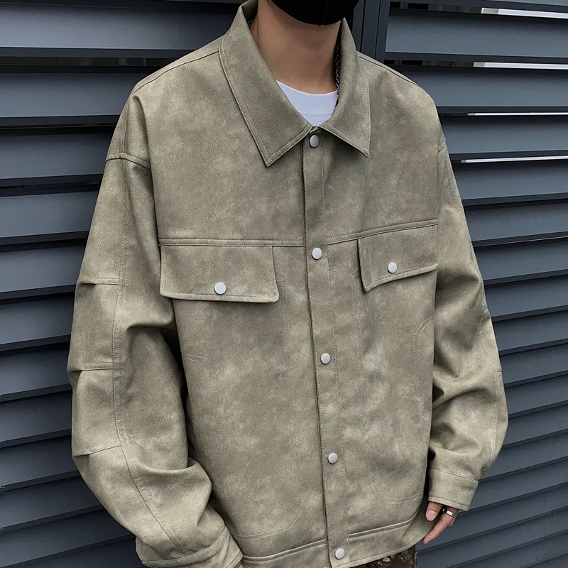 FOR FEAR THAT Leather Jacket Unisex-24