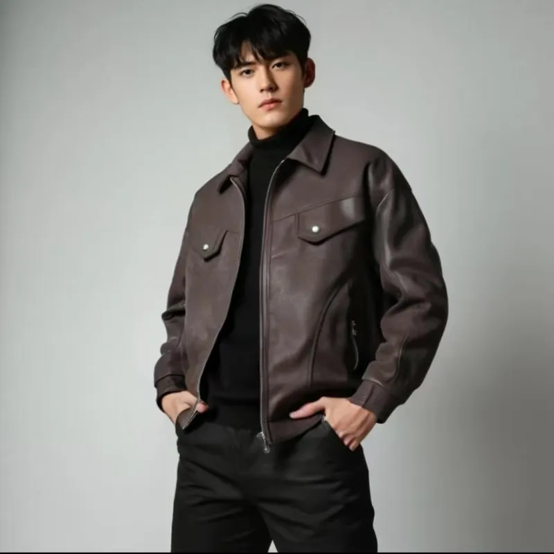 FOR FEAR THAT Leather Jacket Unisex-8