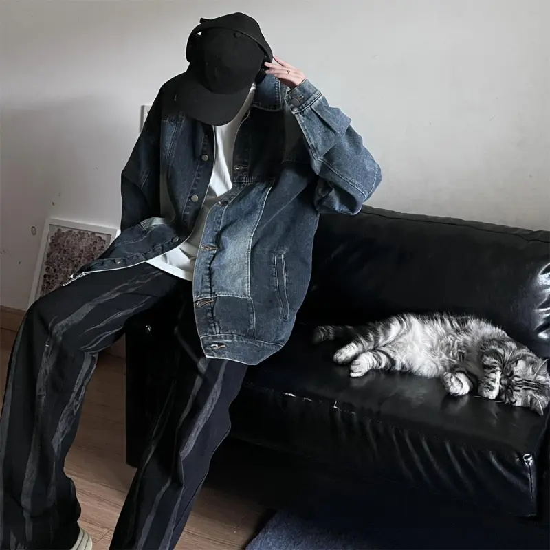 FOR FEAR THAT Denim Jacket Unisex-9