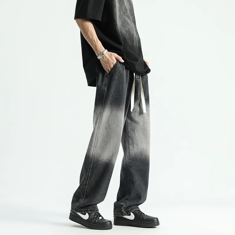 FOR FEAR THAT Jeans Unisex Premium Black Gradient Upgraded-4