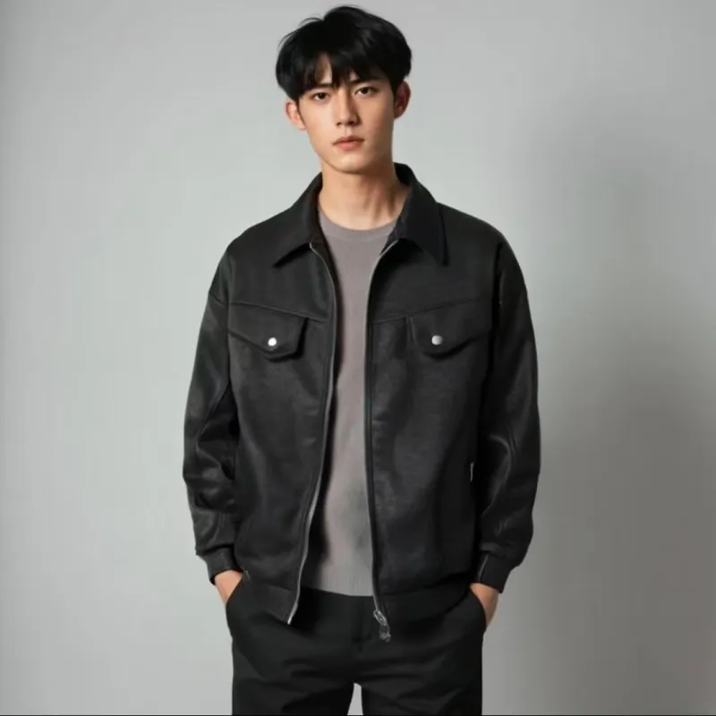 FOR FEAR THAT Leather Jacket Unisex-12