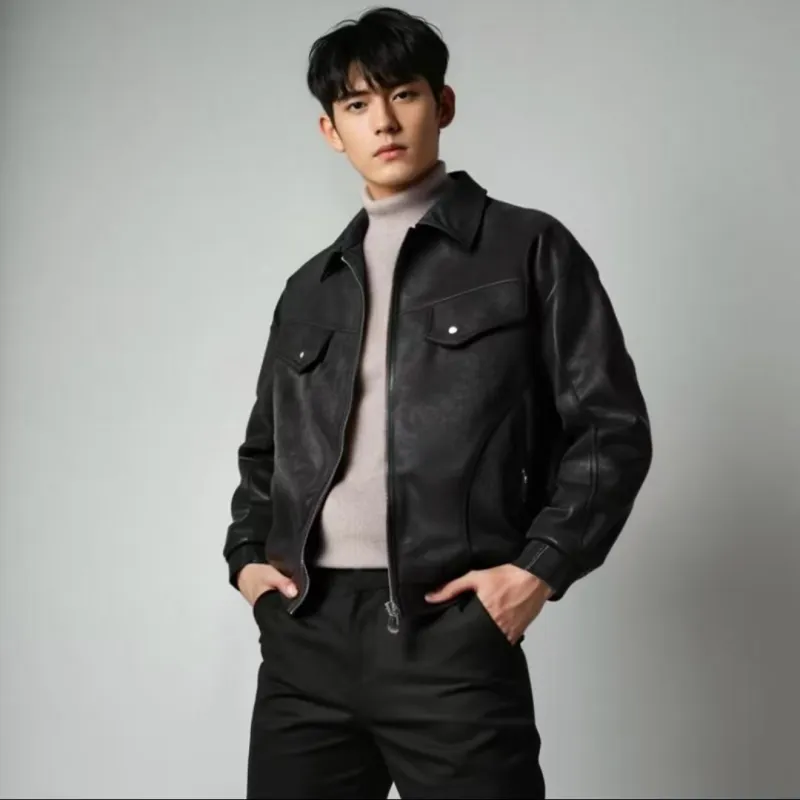 FOR FEAR THAT Leather Jacket Unisex-13