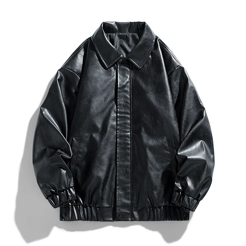 FOR FEAR THAT Leather Jacket Unisex-2