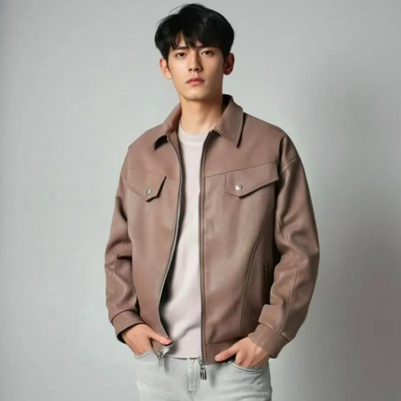 FOR FEAR THAT Leather Jacket Unisex-4