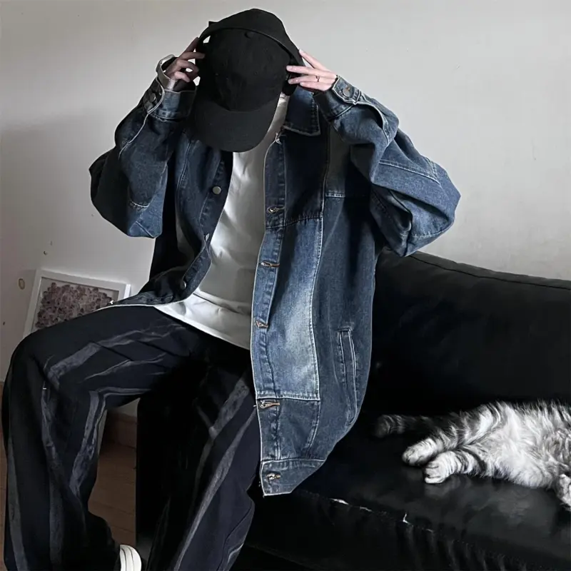 FOR FEAR THAT Denim Jacket Unisex-10