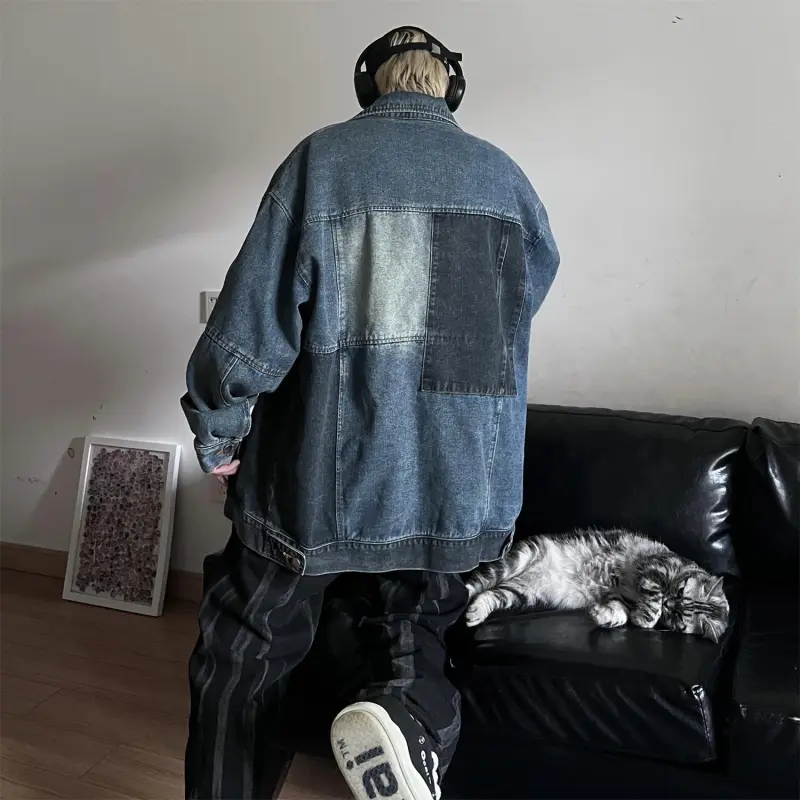 FOR FEAR THAT Denim Jacket Unisex-11