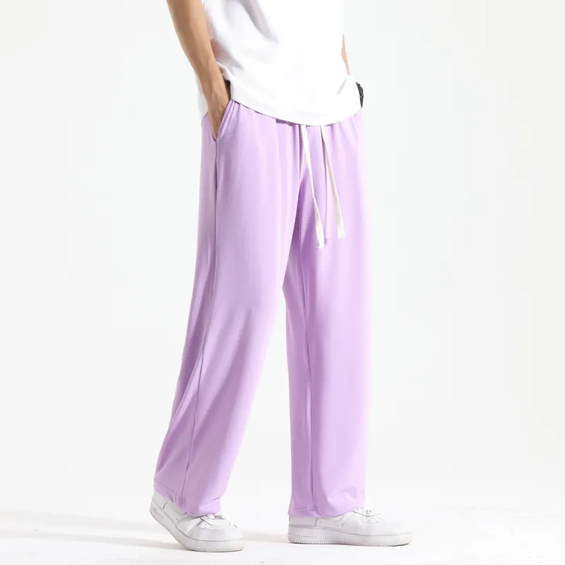 FOR FEAR THAT Knitted Sports Pants Unisex-23