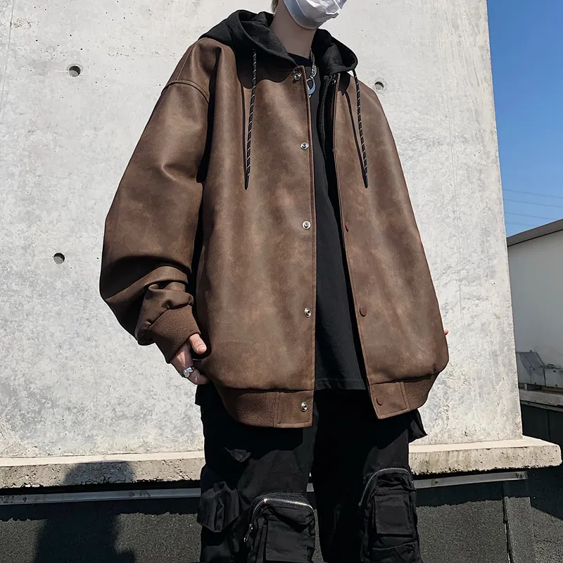 FOR FEAR THAT Leather Jacket Unisex-2