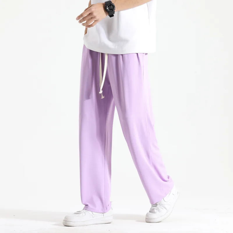 FOR FEAR THAT Knitted Sports Pants Unisex-22