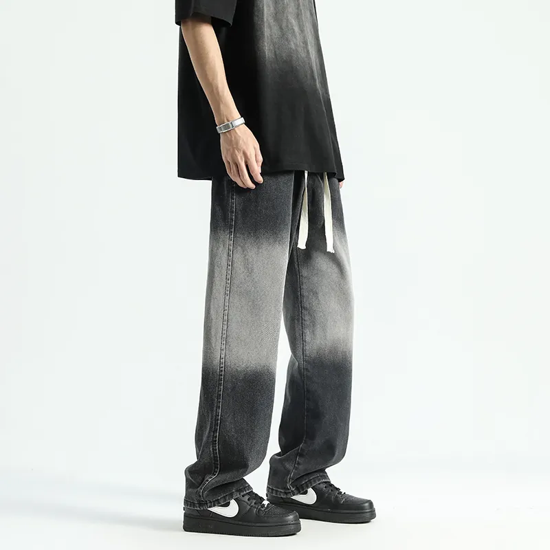 FOR FEAR THAT Jeans Unisex Premium Black Gradient Upgraded-5