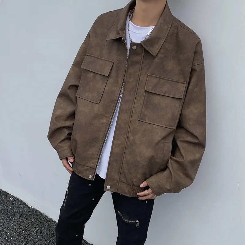 FOR FEAR THAT Leather Jacket Unisex-4