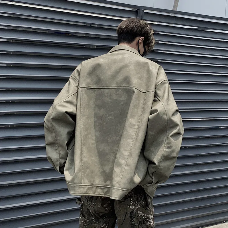 FOR FEAR THAT Leather Jacket Unisex-21