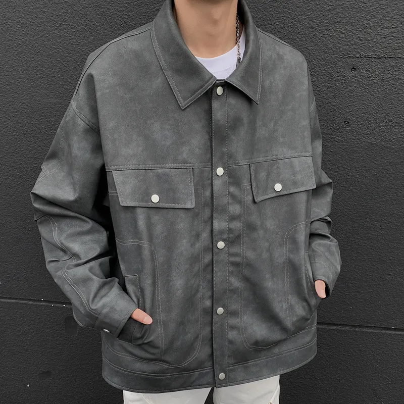 FOR FEAR THAT Leather Jacket Unisex-15
