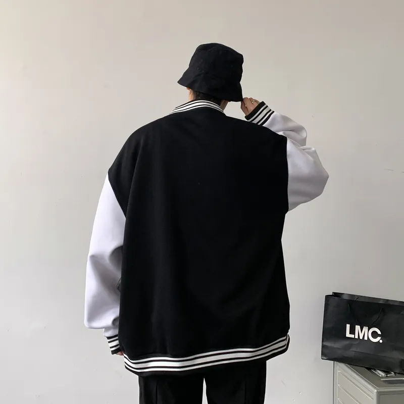 FOR FEAR THAT Baseball Jacket Unisex-5