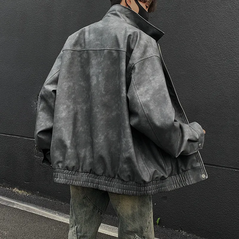 FOR FEAR THAT Leather Jacket Unisex-12