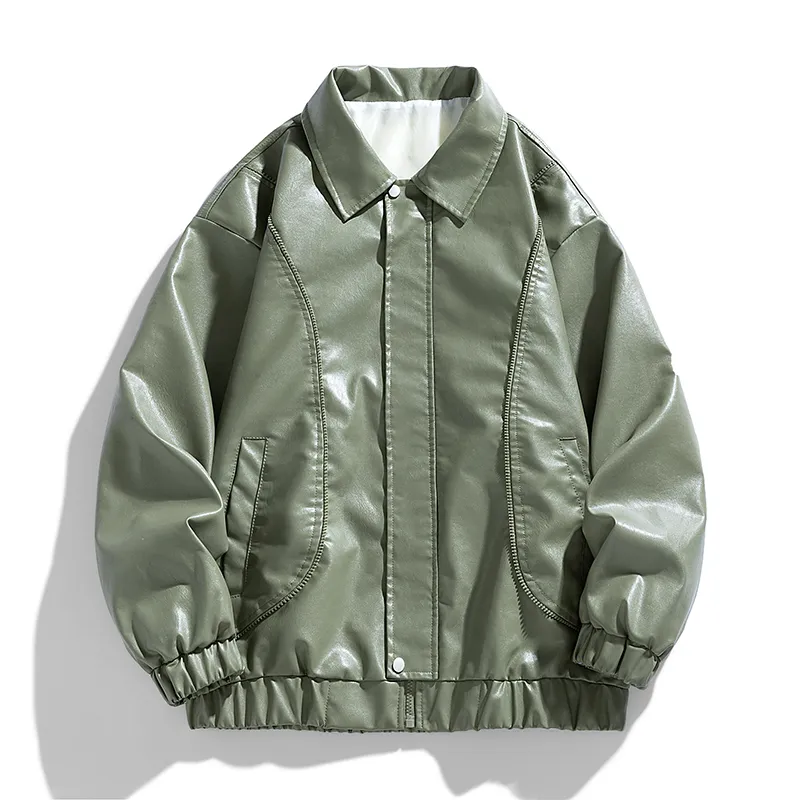 FOR FEAR THAT Leather Jacket Unisex-7