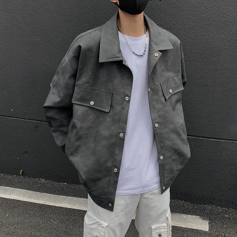 FOR FEAR THAT Leather Jacket Unisex-11