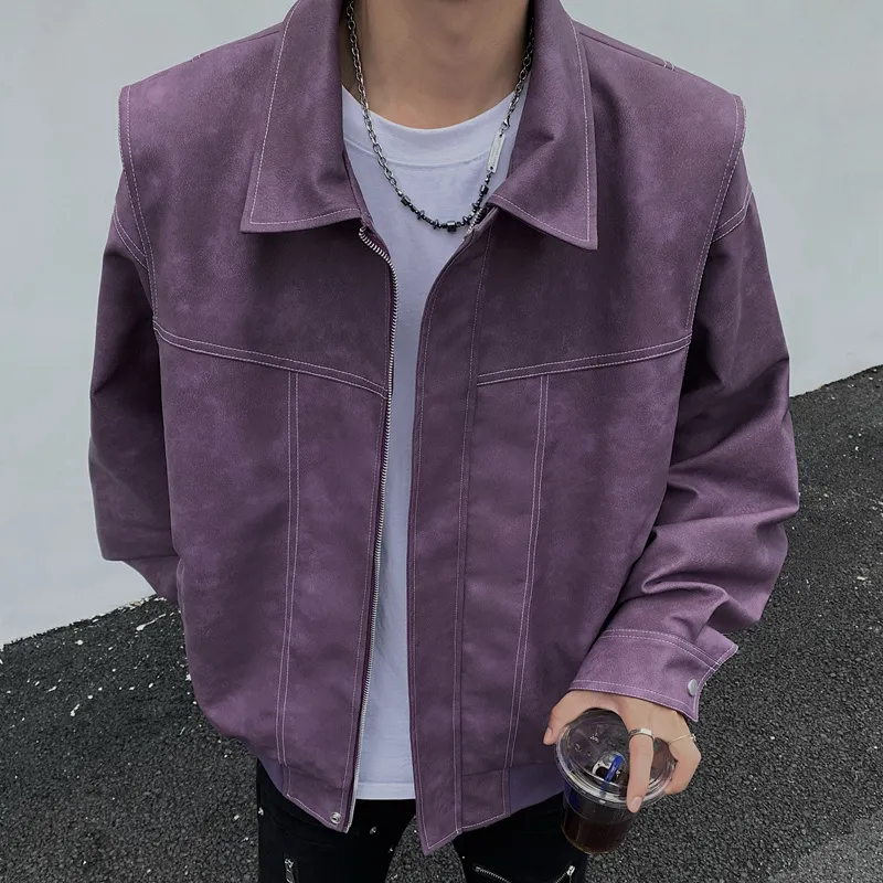 FOR FEAR THAT Leather Jacket Unisex-33