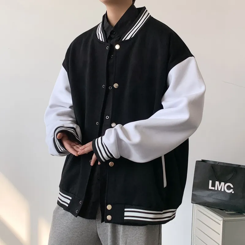 FOR FEAR THAT Baseball Jacket Unisex-4