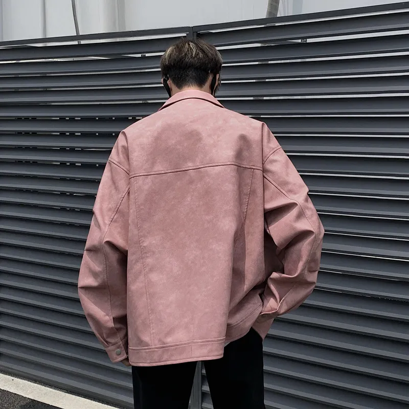 FOR FEAR THAT Leather Jacket Unisex-30