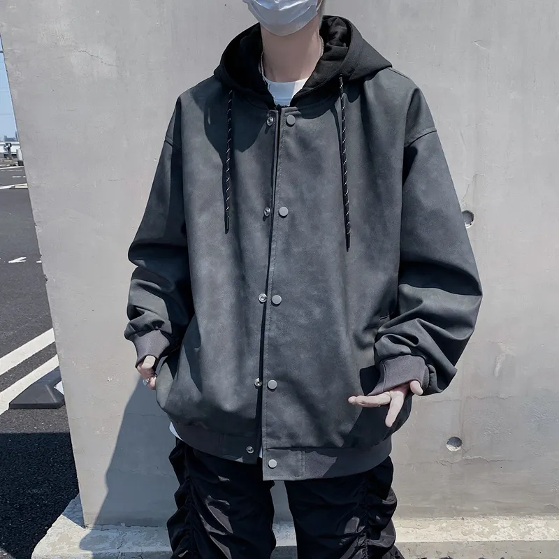 FOR FEAR THAT Leather Jacket Unisex-15