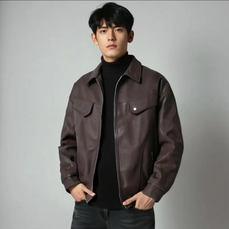 FOR FEAR THAT Leather Jacket Unisex-9
