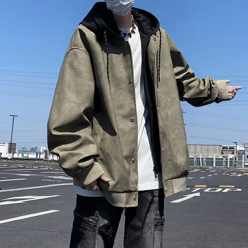 FOR FEAR THAT Leather Jacket Unisex-11