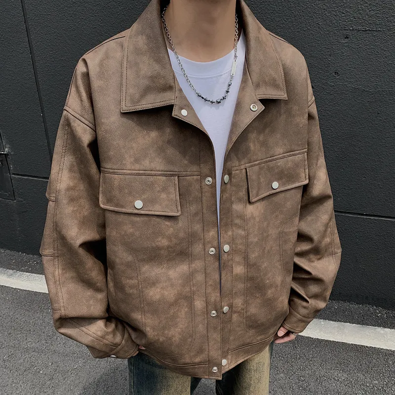FOR FEAR THAT Leather Jacket Unisex-6