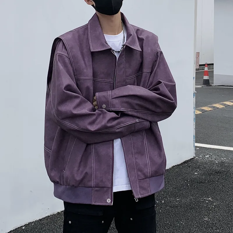 FOR FEAR THAT Leather Jacket Unisex-29